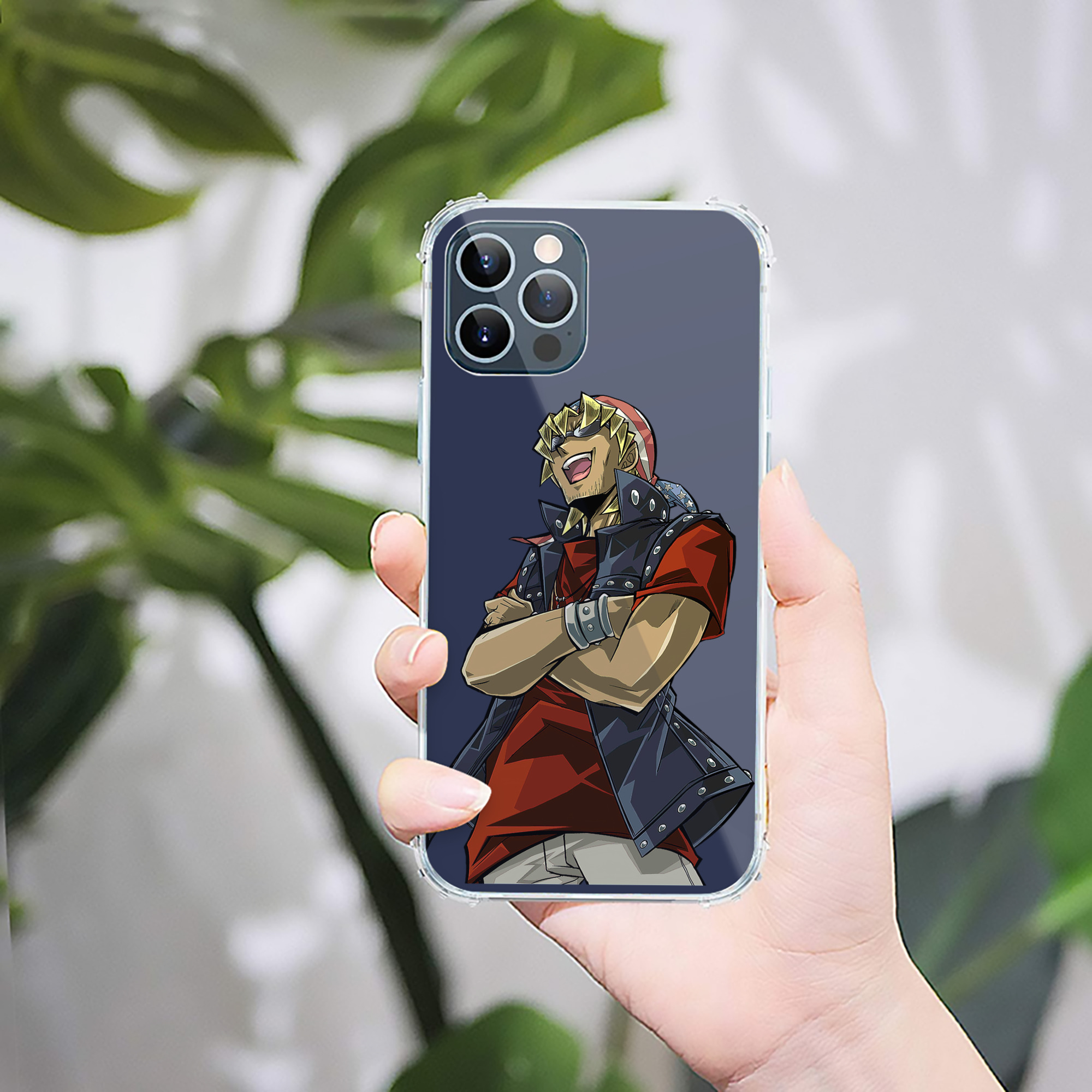 （画像用） 遊☆戯☆王 Yu-Gi-Oh! 【iPhone 12シリーズ対応】透明スマホケース（クリアソフトケース）